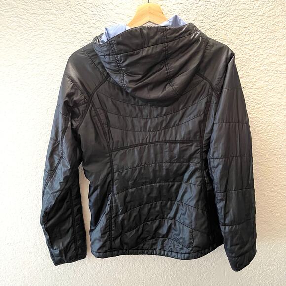 REI Co-op Flash Insulated Hoodie XS Black PrimaLoft Packable Lightweight Jacket - Picture 3 of 12